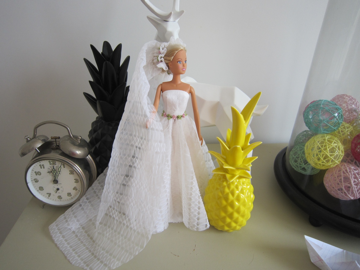 Lire la suite à propos de l’article Une robe de mariée de rêve pour Barbie